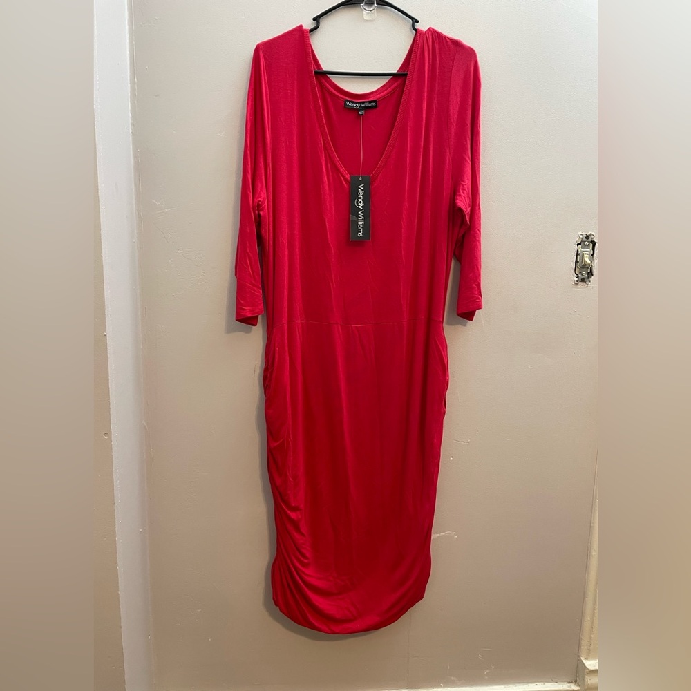 Wendy Willian’s NWT Sexy Rouched Dress